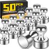 1-50Pcs Metal Magnetic Pins Portable Magnetic Thumbtacks for Whiteboard Cone Strong Magnets Fridge Pushpin Home Storage Tools