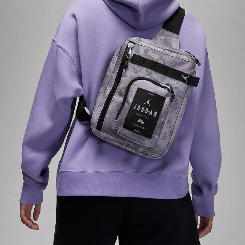 Jordan Polyester Shoulder Bag, Crossbody Bag Regular Unisex Mid Gray & Black Jordan FV2564-062