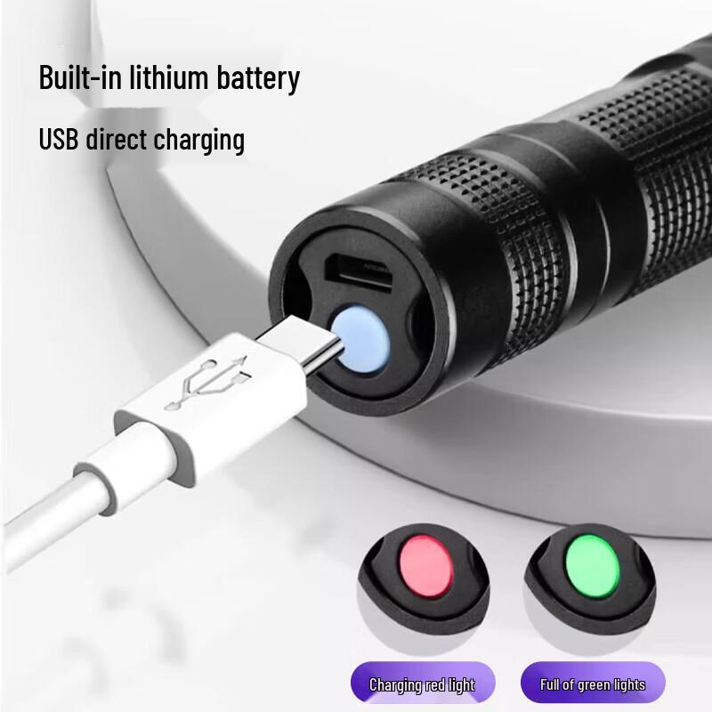 UV Blue Light Detector Flashlight
