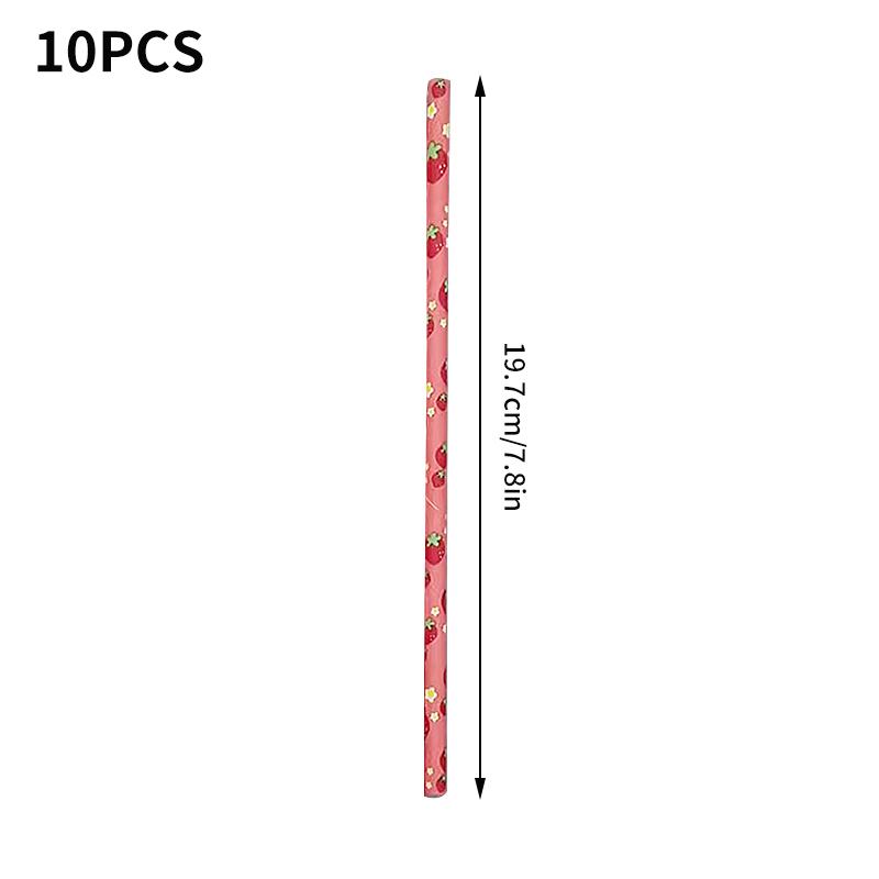 

Strawberry Lemon Pattern Disposable Party Dinnerware Birthday Theme Party Set Paper Plates Napkins Cup Straws Wedding Decoration