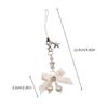 Mobile Phone Pendant Beaded Phone Chain Bowknot Pearl Keychain Camera Accessory