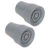 22mm Cane Tip Prevent Slip Shock Absorbing Heavy Duty Replacement Rubber Crutch Tips for Elderly Patient