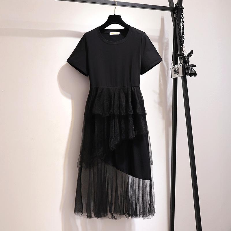 plus size gauze dress