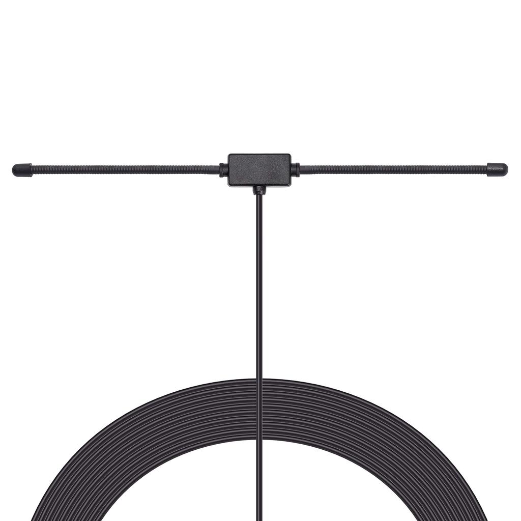 BINGFU Police Radio Scanner Dipole Antenna, 20-1300MHz, Stick-On Mount, BNC Male Connector, VehicleMobile Amateur Radio Antenna, Compatible with