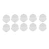 60Pcs/Set Quincunx Shaped Antiperspirant Pad Disposable Underarm Armpit Sweat Absorption Shield
