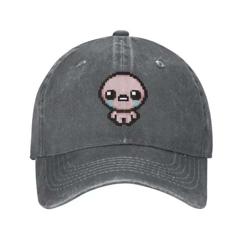 Personalized Cotton Isaac Binding Video Game Baseball Cap for Men Women Breathable Dad Hat Streetwear