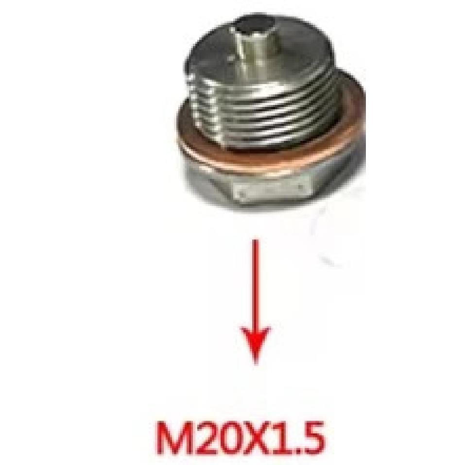Magnetic Oil Drain Plug Sump Bolt M14 x 1 5 M12 M16 M18 M20 Stainless Steel with Copper Gasket for Oil Pan Filter Auto Parts