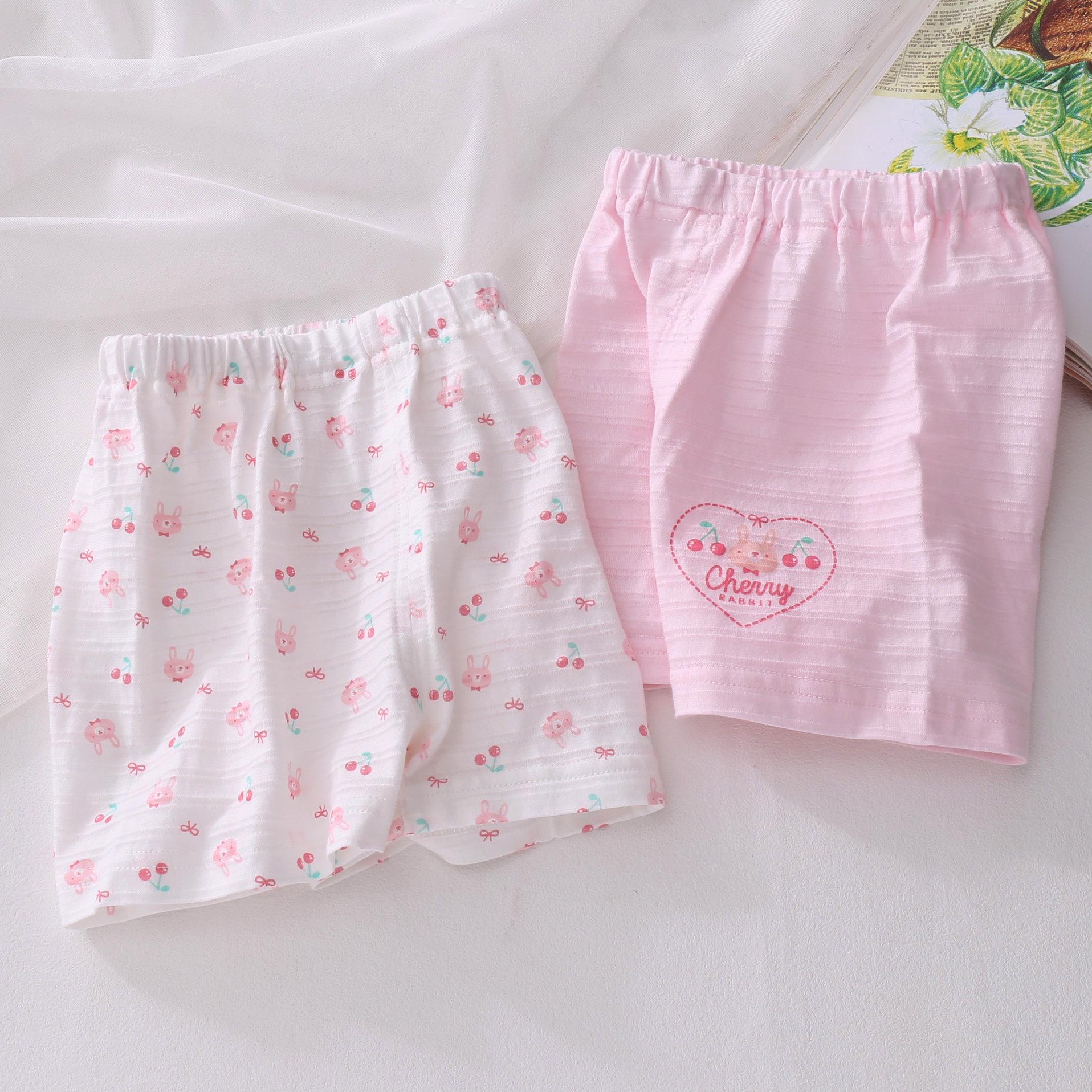 Summer Bamboo Cotton Breathable Cartoon Shorts for Boys 100 cm
