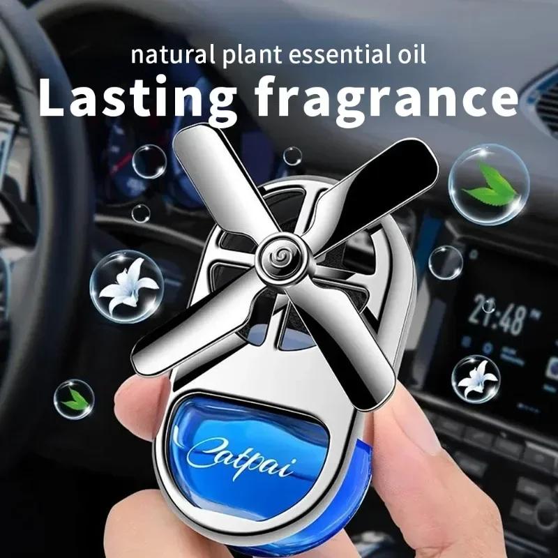 Car Perfume Air Conditioning Outlet Fan Car Interior Decoration Aromatreatment Decoration Car Fragrance Fragrance Lasting Light
