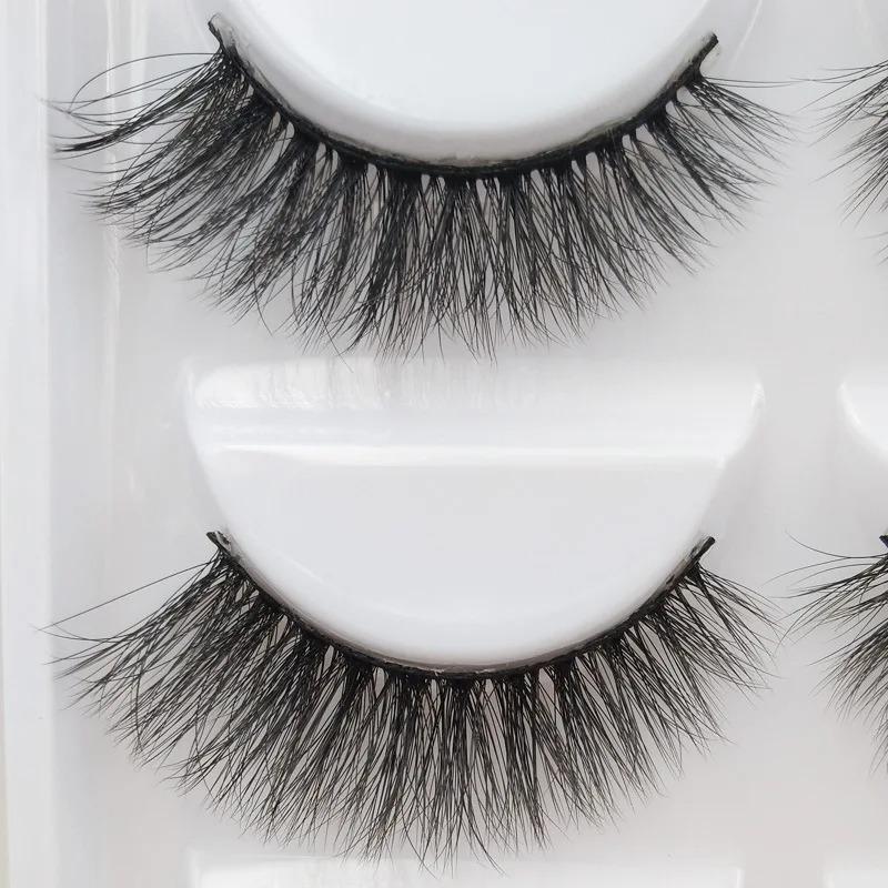5Pairs 3d mink lashes false eyelashes fake lashs eyelash extension natural beauty makeup dramatic faux cils lash kit cilia bulk