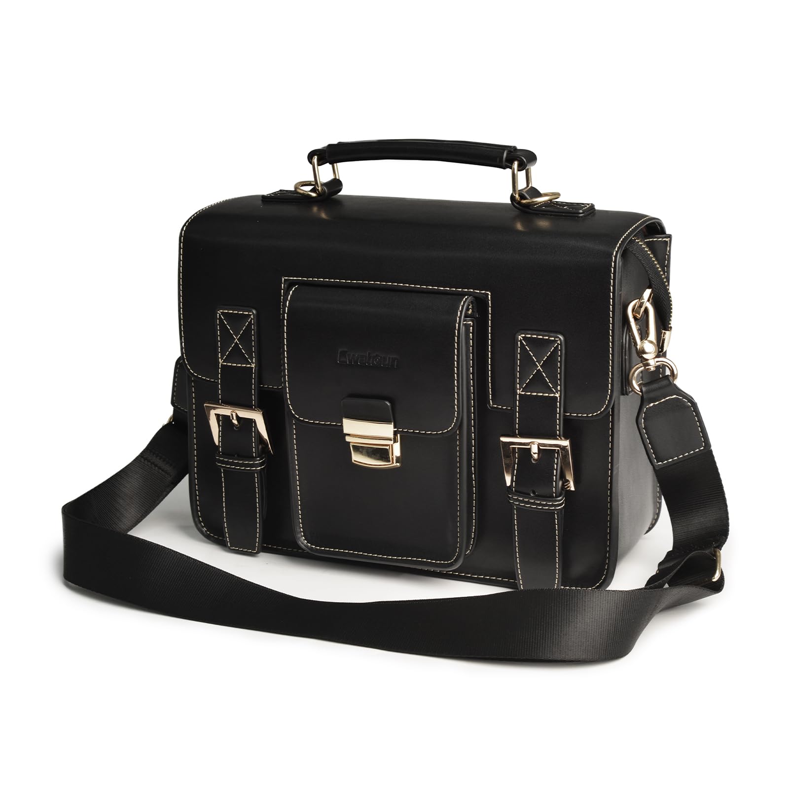 

Cwatcun Camera Bag British SLR Camera Travel Photography Bag for and Fuji Digital and Accessories Size Backpack, Style, Bag, Canon, Nikon, Sony, чорний