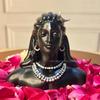 Adiyogi Shiva Statue for Car Dash Board Adiyogi Shankara for Home & Office Decor/Diwali Gifts Items (Pack of 1) Black