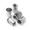 304 Stainless Steel Knurled Countersunk Rivet Nut with Flat Head