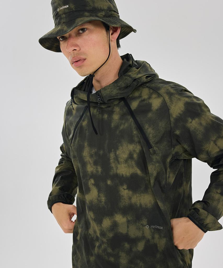 Helinox Wear Natural Camo Lightweight Anorak_Khaki