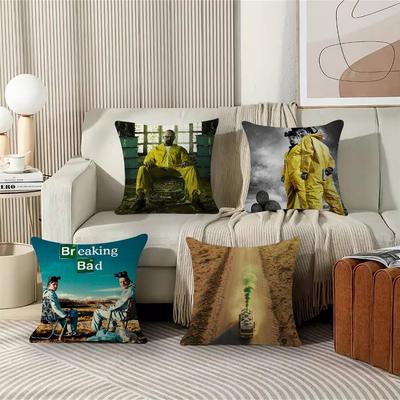 TV Series HD Breaking Bad Cm Cushion Cover Pillow Cover Decor Pillowcase Home Pillowcase For Couch Pillow
