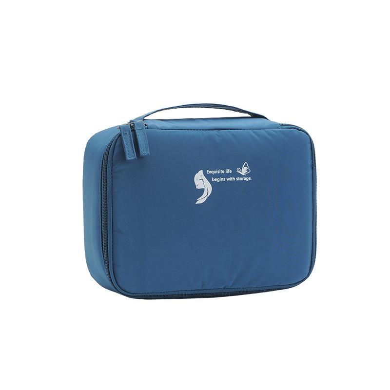 Cosmetic Storage Bag Multifunctional Portable Large Capacity Antiwrinkle And