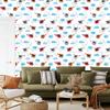 Wallpaper Colorful Painted Helicopters for Living Room and Bedroom 50x1000
