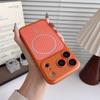 Carbon Fiber Case For iPhone 17 16 15 14 13 Pro Max Phone MagSafe Magnetic Camera Lens Protective Shell Hard PC Cover Become i17
