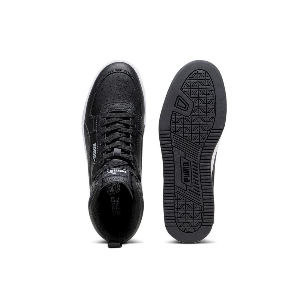 Puma Padded Comfortable Round Toe High Top Sneakers Unisex Sneakers Black 392333-02