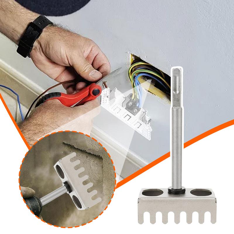 Square Slot Cutter 86 Line box socket Hole Punch Quick Electric hammer Open hole Tools For Dust Control Sheetrock Cutting