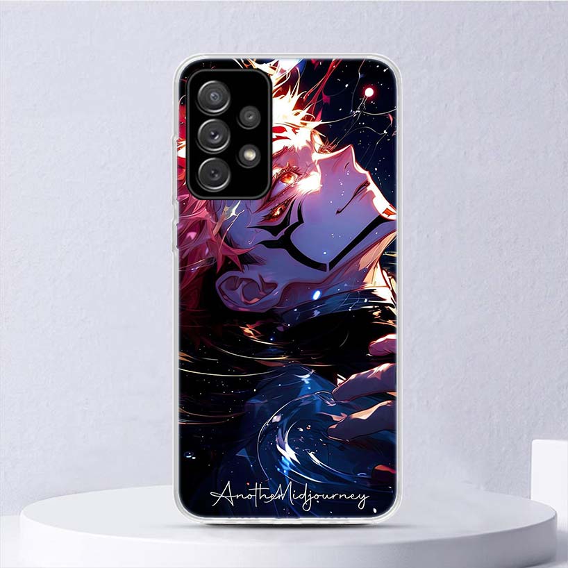 Kaisen J-Jujutsu Ryomen Sukuna Weiche Hülle Für Samsung Galaxy A16 A15 A14 A13 A56 A55 A54 A53 Handyhülle A26 A36 A25 A35 A24 A34