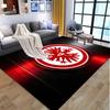Eintracht Frankfurt Muster Teppich, Innen-/Außenmatte, für Picknick, Spielzimmer, Schlafzimmer, Büro, Wohnzimmer, Heimdeko Teppich, Geburtstagsgeschenk