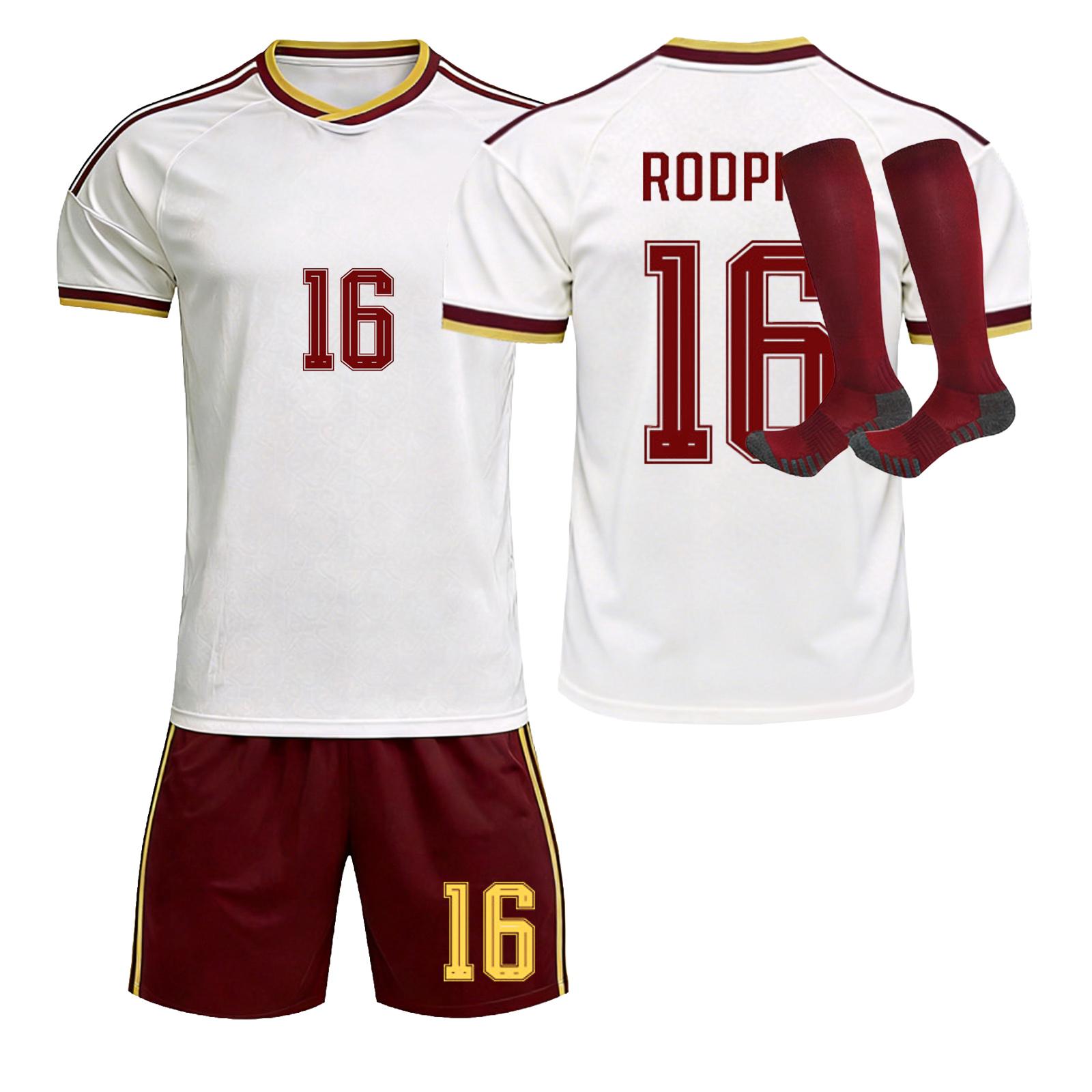 2526 Away Jerseys Sports Team Uniform Set Football Training Suit Set L