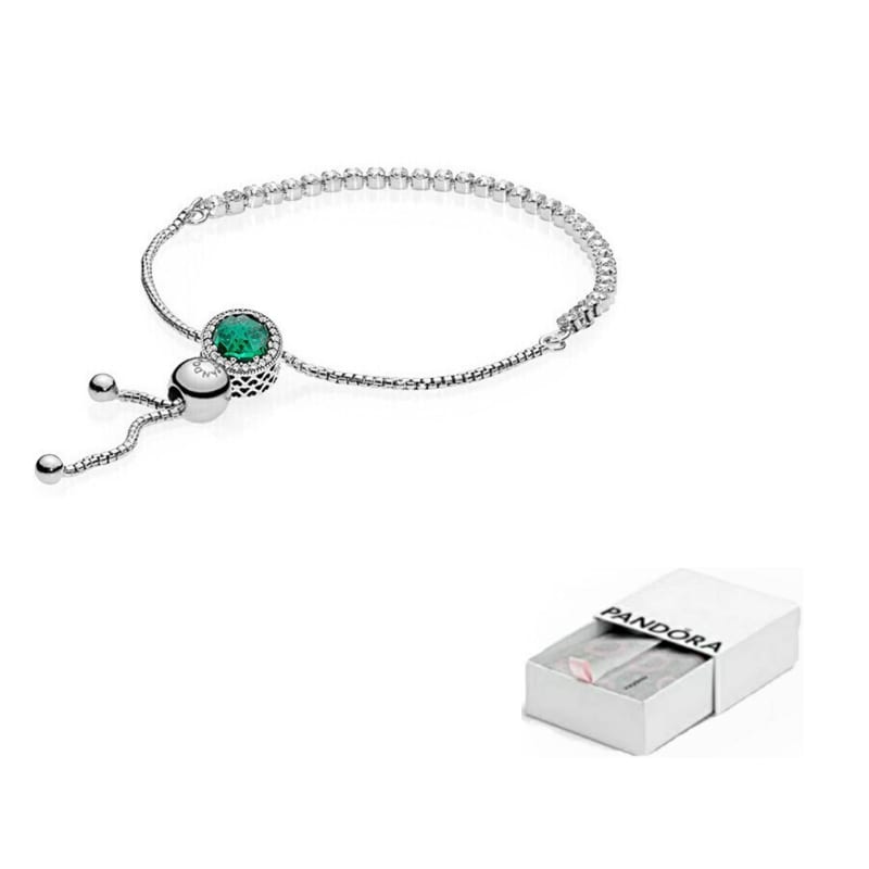 Pandora Shining Heart Charm Bracelet Women's ZT0134