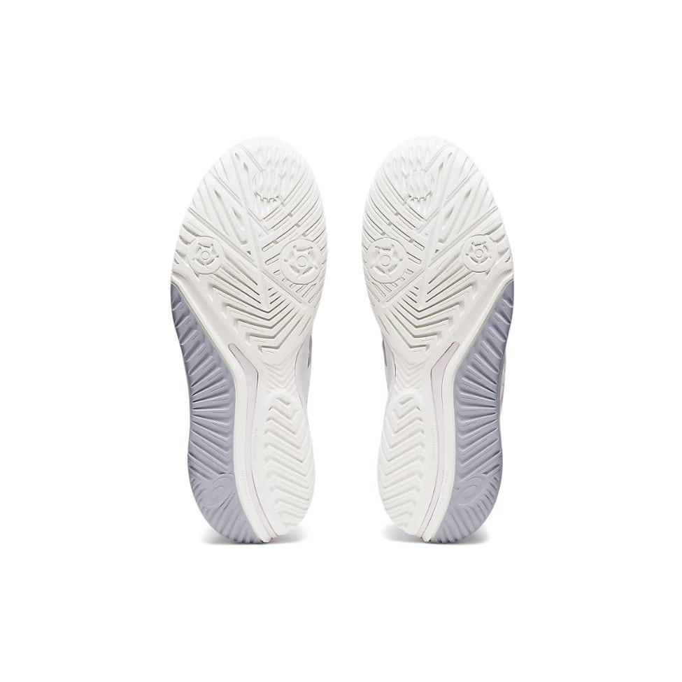 New Asics Gel Resolution 9 White Pure Silver Women's 1042A208-100
