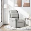 VidaXL Recliner Armchair Cloud Grey Fabric, Armchair, TV Recliner, Stroller, Recliner Armchair for People 4015645