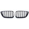 Verbesserter glänzender schwarzer Doppellinien-Kühlergrill für BMW 2er F22/F23 (2014-2019)