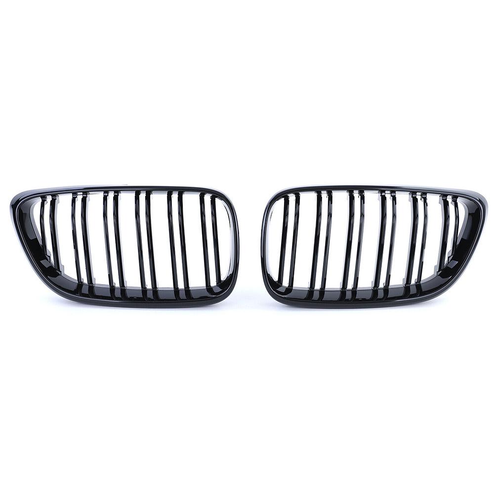 Verbesserter glänzender schwarzer Doppellinien-Kühlergrill für BMW 2er F22/F23 (2014-2019)