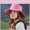 Outdoor Summer Fishing Hat With Waterproof Breathable Nylon Sunshade For Women