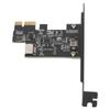 USB3.2 PCI E Riser Card Ceramic Capacitors Double Protection Fast Transmission Speed PCI E to Type E Riser Card for PC