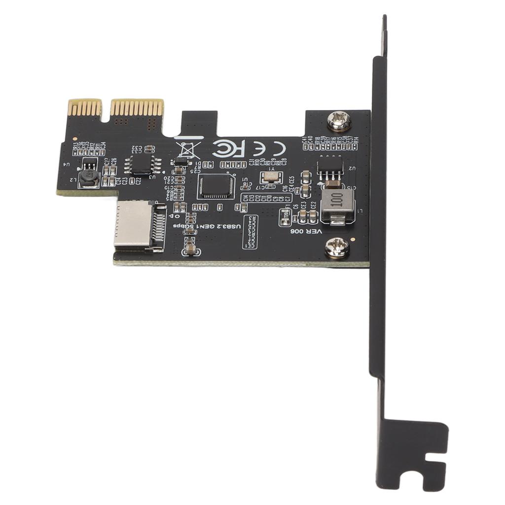 USB3.2 PCI E Riser Card Ceramic Capacitors Double Protection Fast Transmission Speed PCI E to Type E Riser Card for PC