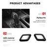 Car Gear Shift Lever Cover Trim Ring Frame Sticker for Ford F150 2015- Xmas