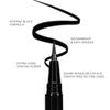 1PC waterproof, sweat-proof and non-smudging thick black extremely thin head long-lasting eyeliner pen eyeliner pen