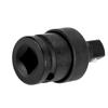 Universal Joint Swivel Adapter Air Impact Wobble Socket 1 in, 3/4 in, 1/2 in, 3/8 in, 1/4 in Socket Set (3/8 in)