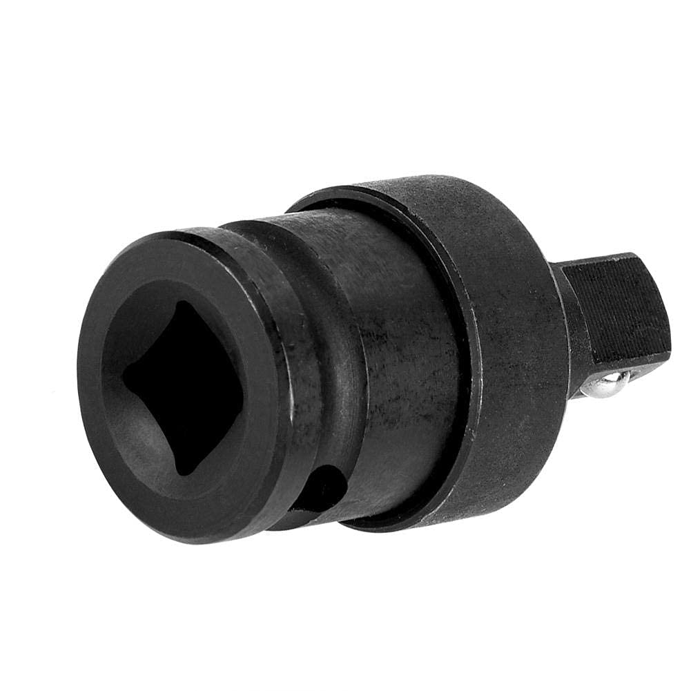 Universal Joint Swivel Adapter Air Impact Wobble Socket 1 in, 3/4 in, 1/2 in, 3/8 in, 1/4 in Socket Set (3/8 in)