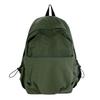 Schoolbag Simple Solid Color Backpack Male and Female Couples Versatile Casual Backpack Student Versatile Commuter Schoolbag