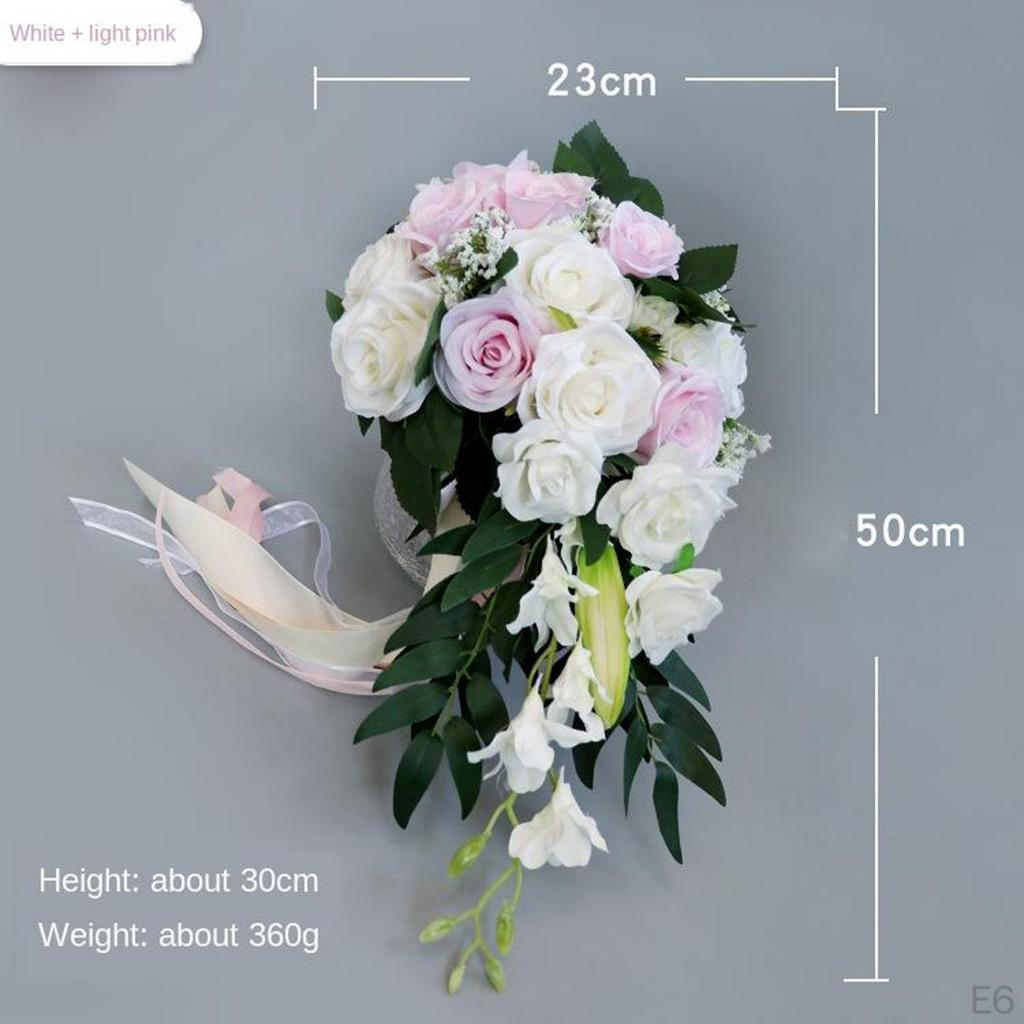 Silk Floral Bouquet for Weddings