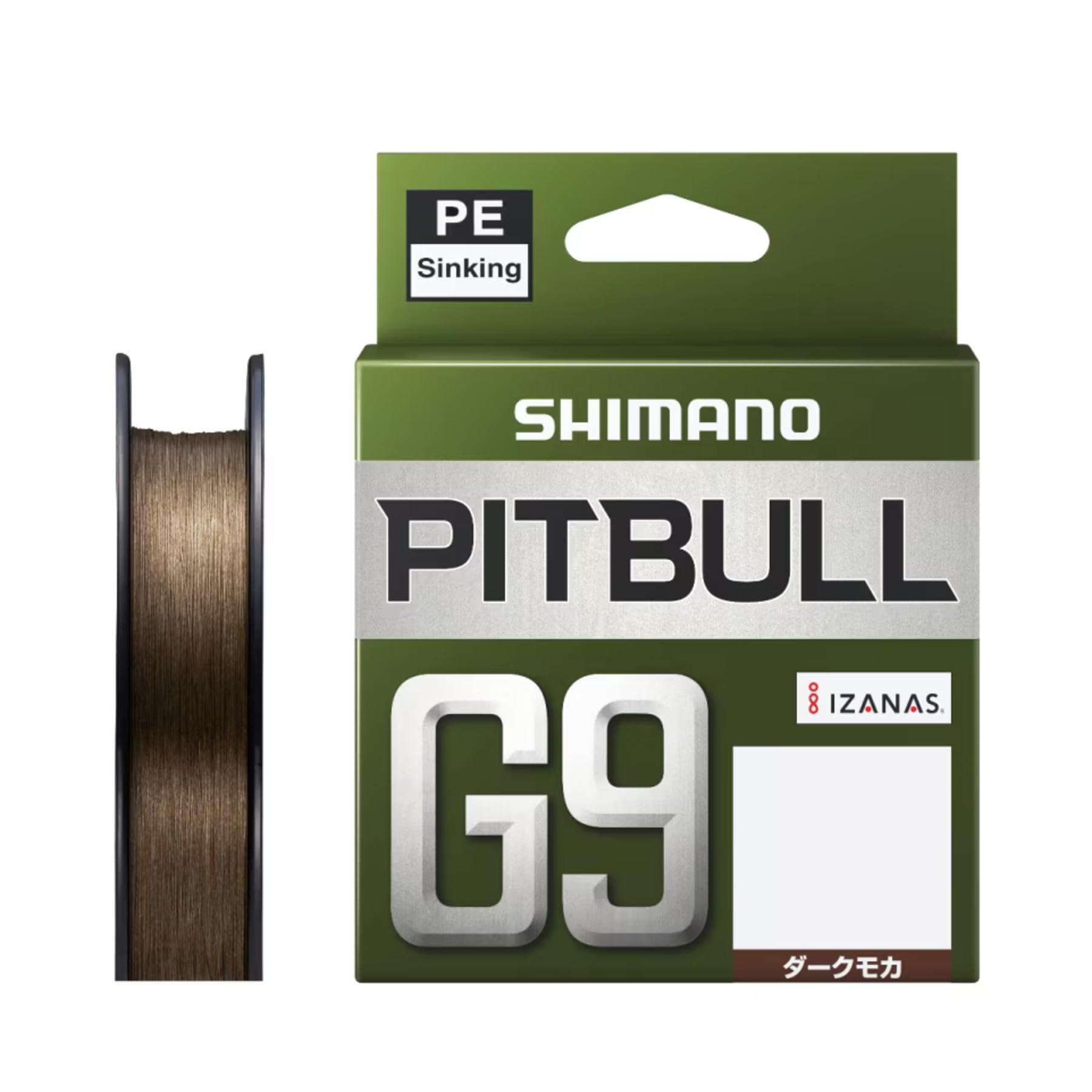 Shimano PE Line Pitbull G9 150m Dark Mocha LD-M59Z 0.6