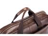 Men's Genuine Leather Business Laptop Briefcase - Large Capacity, Top Layer Cowhide, Crossbody Shoulder Bag