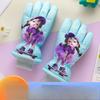 Children's Ski Gloves for Warmth and Waterproof Winter Plus Velvet Thickened Men and Girls Outdoor Play Snow Windproof Cold Protection Gloves