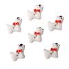 Lovely Ceramic Button Cartoon Ceramic Beads Cartoon Rabbit Puppy Button Beads DIY Jewelry Beads DIY Clothing Beads 1pc