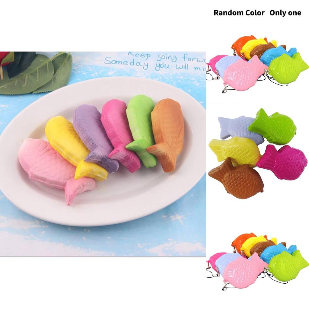 Colorful Fish Mobile Phone Charm With Cute Cartoon Girls Backpack Accessory Keychain For Kids And Teens