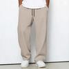 Four Seasons Solid Color Rope Waist Casual Sports Pants