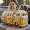 Borsa da Viaggio Stampa Digitale 3D in Spugna per Autobus a Corto Raggio con Tessuto in Poliestere per Viaggi di Piacere