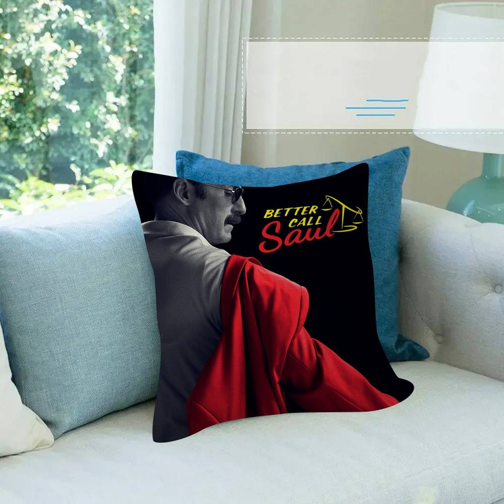 Classic Better Call Saul Pillow Cushion Cover Pillowcase Living Room Sofa Home Decor Customized