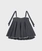 Alkialka Balloon Mini Dress (Black)